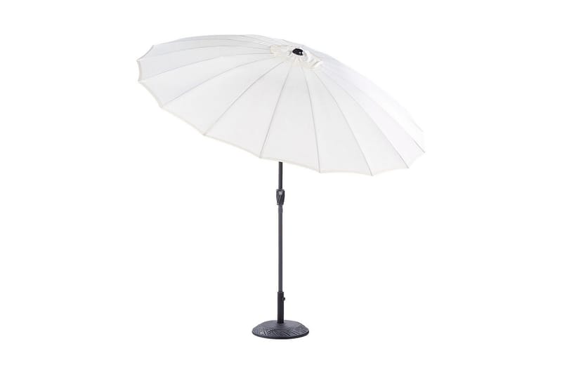 Faenza Aurinkovarjo 255 cm - Beige/Musta - Puutarhakalusteet - Aurinkosuoja - Aurinkovarjo - Parvekevarjo