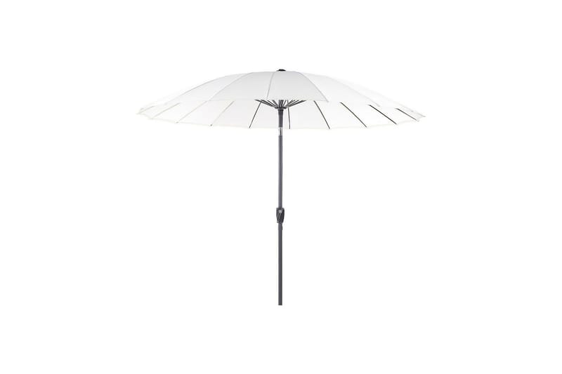 Faenza Aurinkovarjo 255 cm - Beige/Musta - Puutarhakalusteet - Aurinkosuoja - Aurinkovarjo
