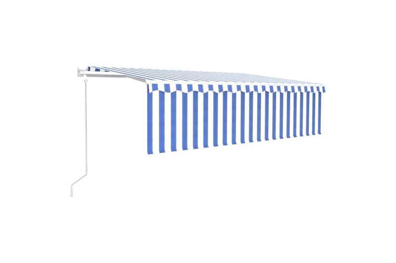 Automaattimarkiisi verho/LED/tuulisensori 5x3 m cm - Puutarhakalusteet - Aurinkosuoja - Markiisi