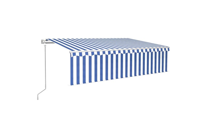 Automaattimarkiisi verho/LED/tuulisensori 6x3 m cm - Puutarhakalusteet - Aurinkosuoja - Markiisi