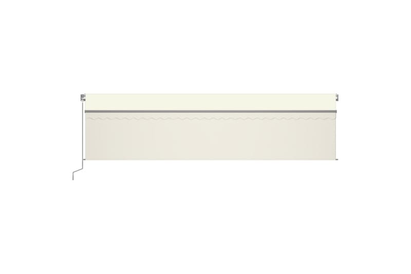 Automaattimarkiisi verho/LED/tuulisensori 6x3 m kerma - Puutarhakalusteet - Aurinkosuoja - Markiisi