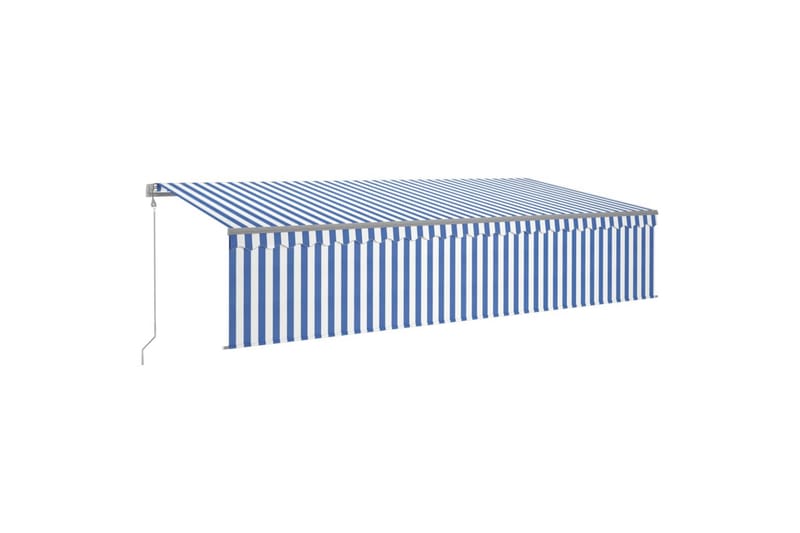 Automaattimarkiisi verho/LED/tuulisensori 6x3 m - Puutarhakalusteet - Aurinkosuoja - Markiisi