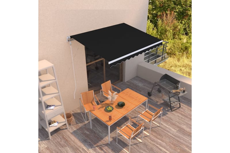 Automaattisesti sisäänkelattava markiisi 300x250 cm - Puutarhakalusteet - Aurinkosuoja - Markiisi
 - Terassimarkiisi
