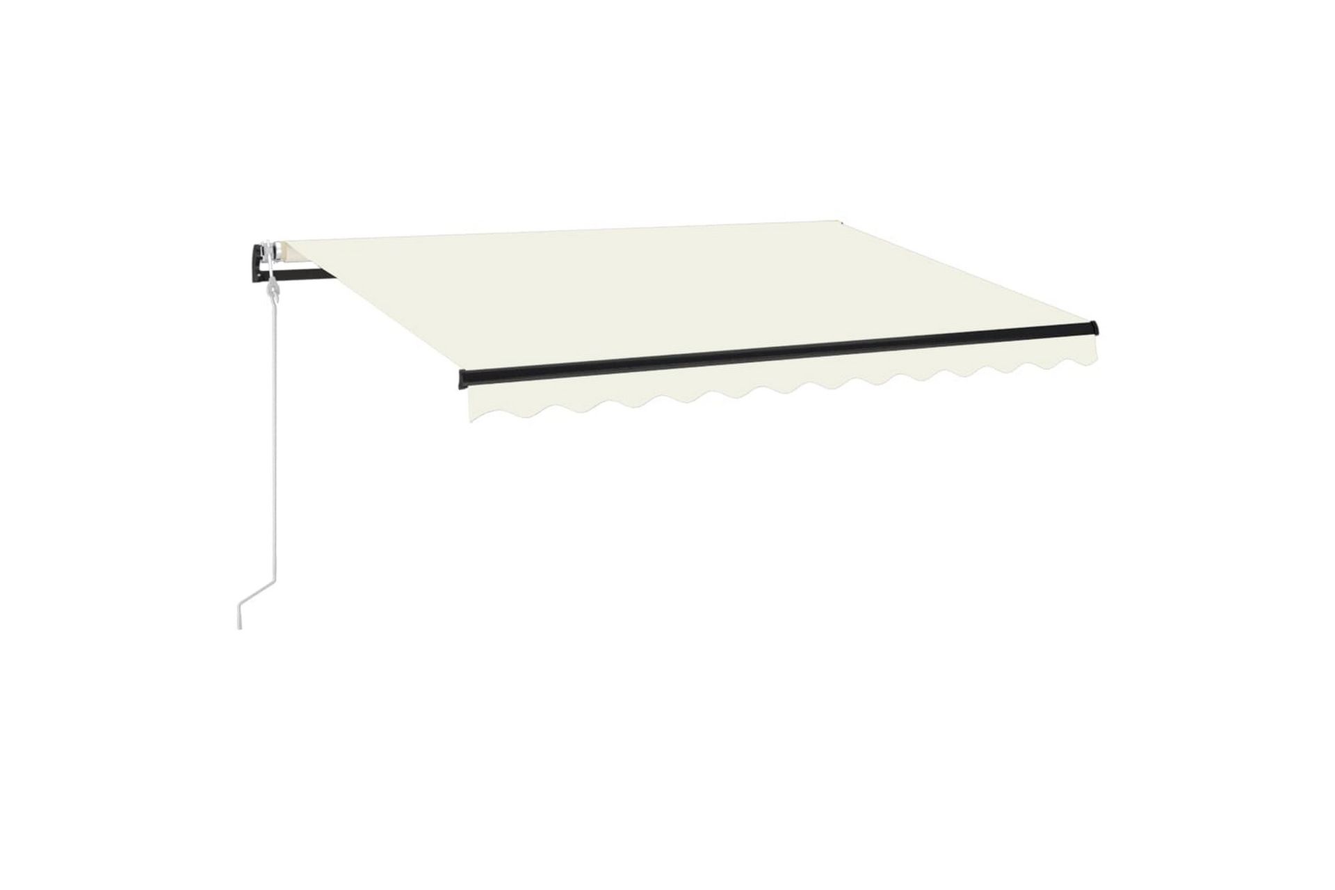 Automaattisesti sisäänkelattava markiisi 350x250 cm kerma - Puutarhakalusteet - Aurinkosuoja - Markiisi
 - Terassimarkiisi