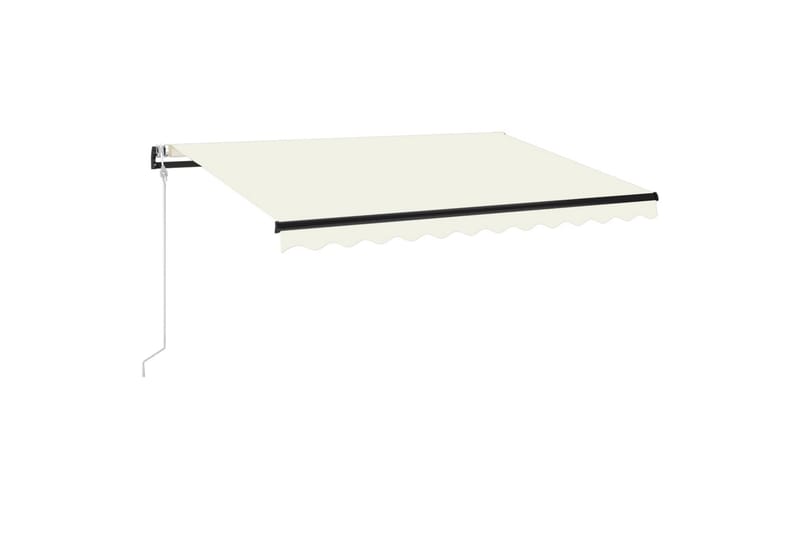 Automaattisesti sisäänkelattava markiisi 350x250 cm kerma - Puutarhakalusteet - Aurinkosuoja - Markiisi
 - Terassimarkiisi