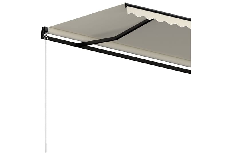 Automaattisesti sisäänkelattava markiisi 350x250 cm kerma - Puutarhakalusteet - Aurinkosuoja - Markiisi
 - Terassimarkiisi