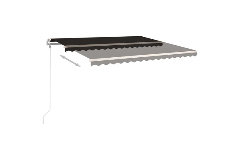 Automaattisesti sisäänkelattava markiisi 400x350 cm - Puutarhakalusteet - Aurinkosuoja - Markiisi
 - Terassimarkiisi