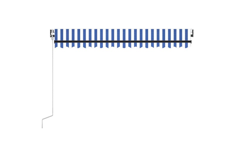 Automaattisesti sisäänkelattava markiisi 400x350cm sinivalk. - Terassimarkiisi - Markiisi
 - Parvekemarkiisi - Ikkunatarvikkeet