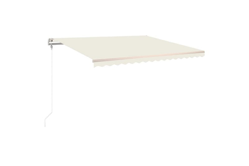 Automaattisesti sisäänkelattava markiisi 450x350 cm kerma - Puutarhakalusteet - Aurinkosuoja - Markiisi
 - Terassimarkiisi