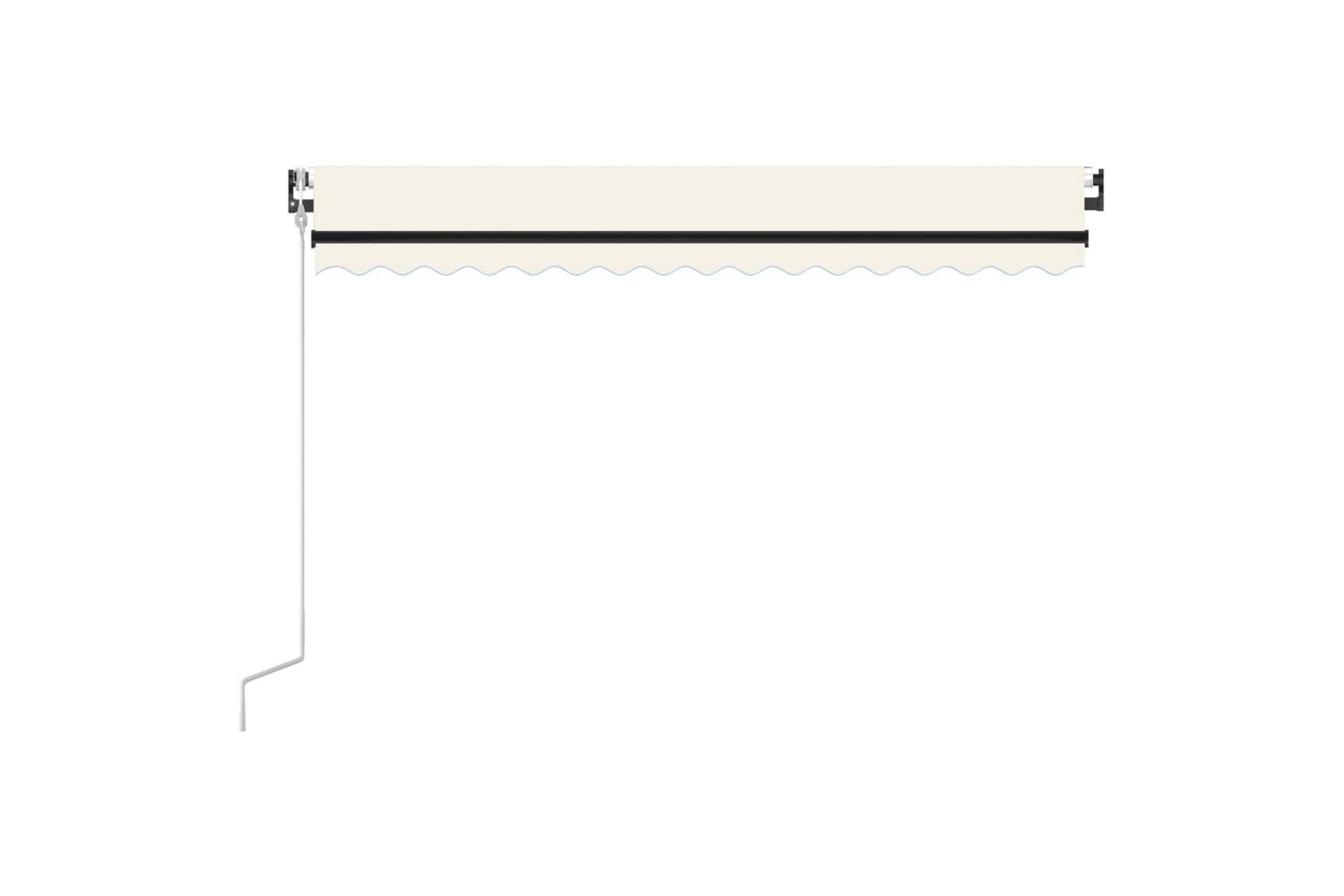 Automaattisesti sisäänkelattava markiisi 450x350 cm kerma - Puutarhakalusteet - Aurinkosuoja - Markiisi
 - Terassimarkiisi