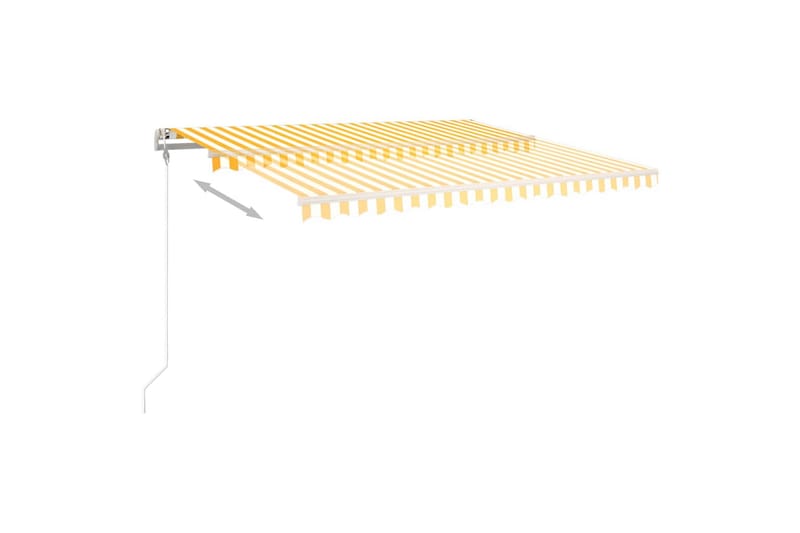 Automaattisesti sisäänkelattava markiisi 450x350 cm - Puutarhakalusteet - Aurinkosuoja - Markiisi
 - Terassimarkiisi