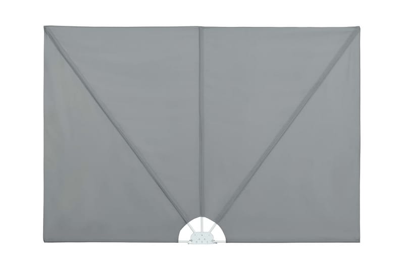 Kokoontaittuva terassin sivumarkiisi harmaa 300x200 cm - Harmaa - Puutarhakalusteet - Aurinkosuoja - Markiisi
 - Parvekemarkiisi