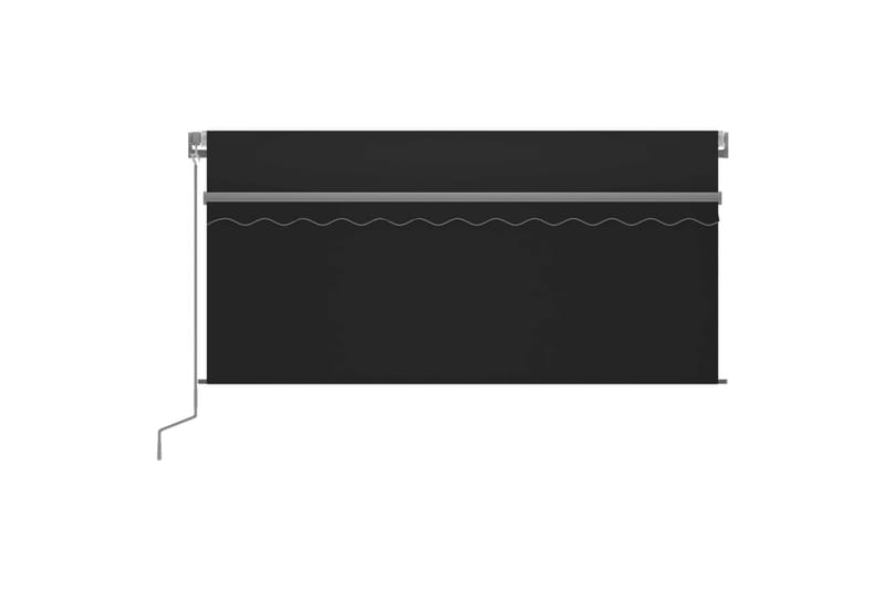 Manuaalisesti kelattava markiisi verho/LED 3x2,5 m - Puutarhakalusteet - Aurinkosuoja - Markiisi