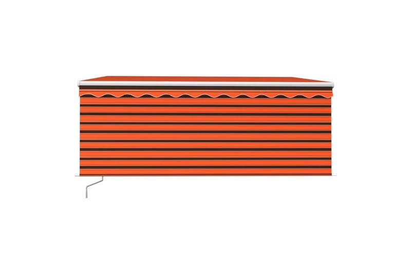 Manuaalisesti kelattava markiisi verho/LED 3x2,5m - Puutarhakalusteet - Aurinkosuoja - Markiisi