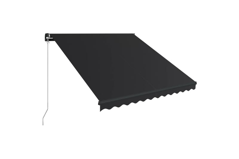 Manuaalisesti sisäänkelattava markiisi 350x250cm antrasiitti - Harmaa - Puutarhakalusteet - Aurinkosuoja - Markiisi
 - Terassimarkiisi