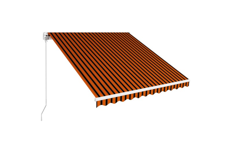 Manuaalisesti sisäänkelattava markiisi 350x250cm - Oranssi - Puutarhakalusteet - Aurinkosuoja - Markiisi
 - Terassimarkiisi