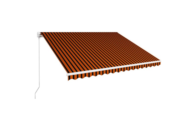Manuaalisesti sisäänkelattava markiisi 400x300cm - Oranssi - Puutarhakalusteet - Aurinkosuoja - Markiisi
 - Terassimarkiisi