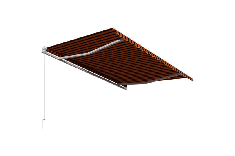 Manuaalisesti sisäänkelattava markiisi 400x300cm - Oranssi - Puutarhakalusteet - Aurinkosuoja - Markiisi
 - Terassimarkiisi
