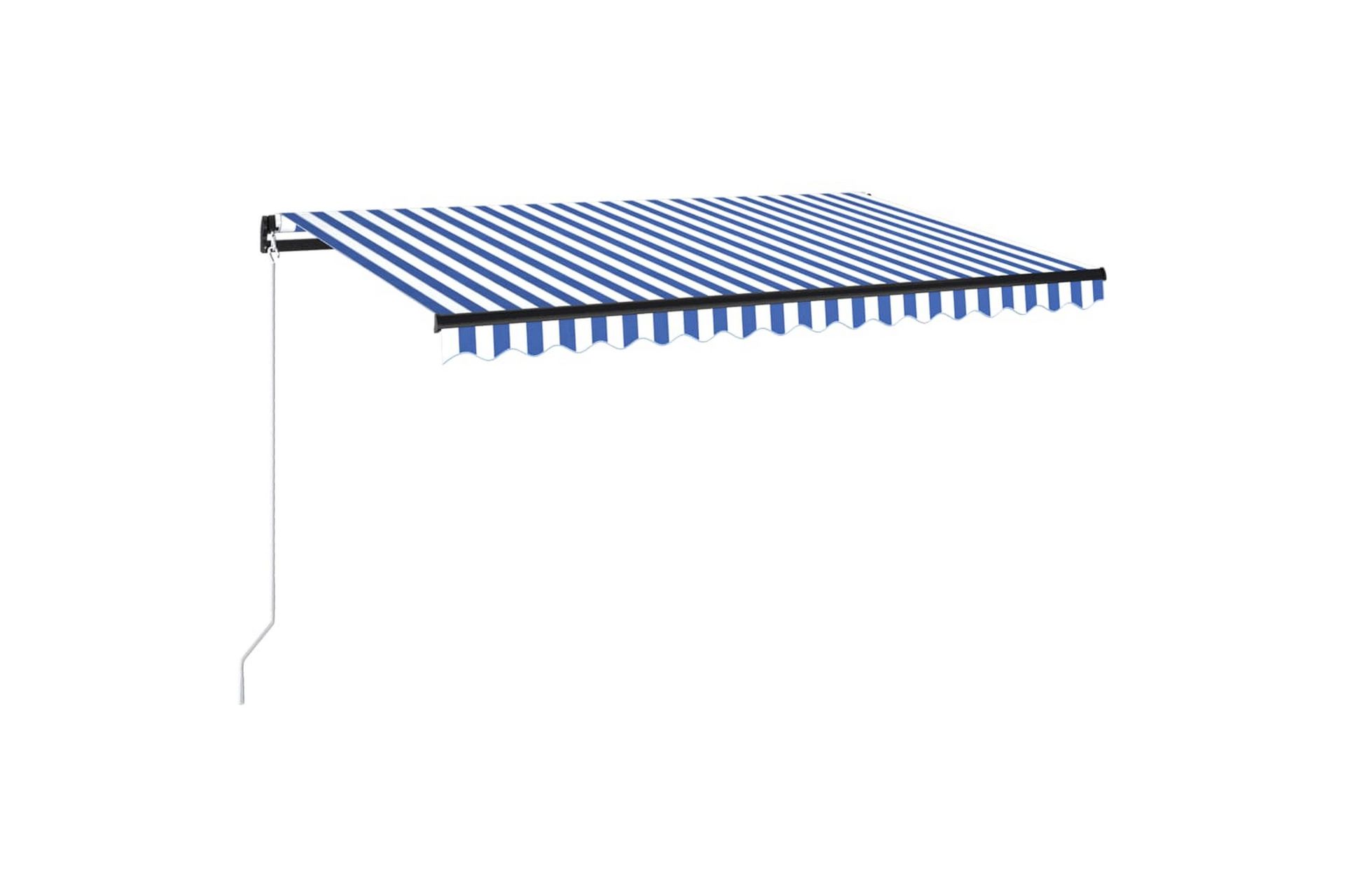Manuaalisesti sisäänkelattava markiisi 400x350 cm - Puutarhakalusteet - Aurinkosuoja - Markiisi
 - Terassimarkiisi