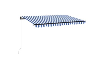 Manuaalisesti sisäänkelattava markiisi 400x350 cm - Puutarhakalusteet - Aurinkosuoja - Markiisi
 - Terassimarkiisi