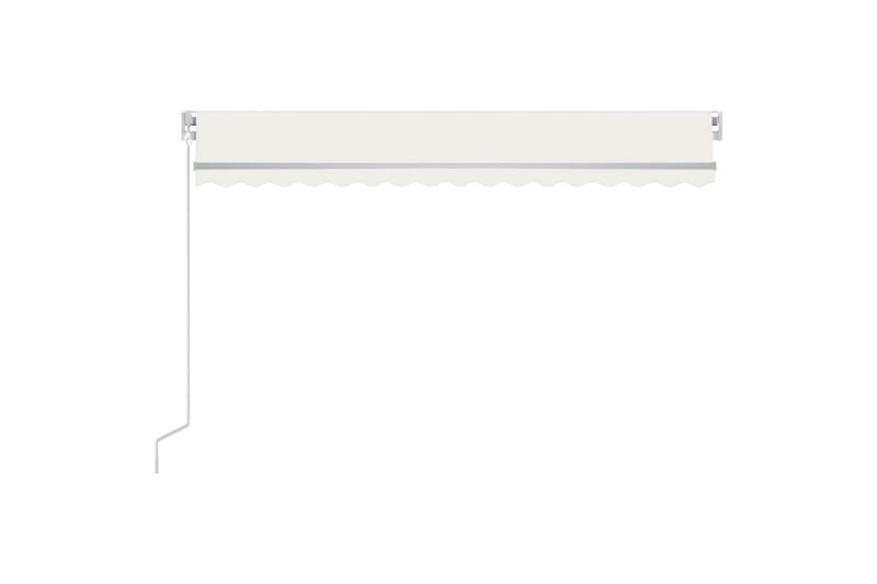 Manuaalisesti sisäänkelattava markiisi 450x300 cm kerma - Puutarhakalusteet - Aurinkosuoja - Markiisi
 - Terassimarkiisi