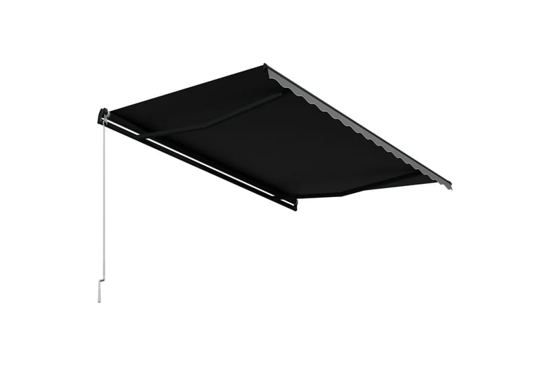 Manuaalisesti sisäänkelattava markiisi 450x300cm antrasiitti - Harmaa - Puutarhakalusteet - Aurinkosuoja - Markiisi
 - Terassimarkiisi