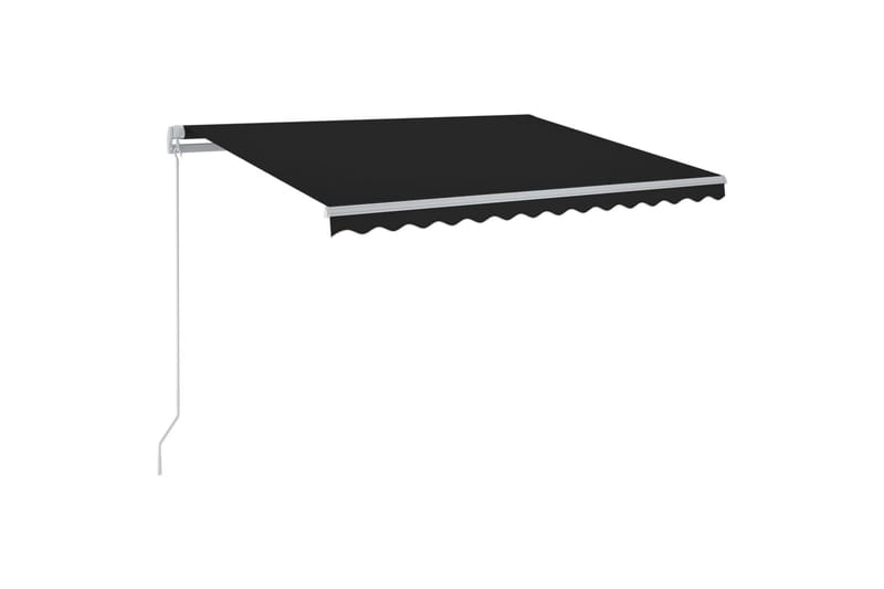 Manuaalisesti sisäänkelattava markiisi 450x350cm antrasiitti - Puutarhakalusteet - Aurinkosuoja - Markiisi
 - Terassimarkiisi