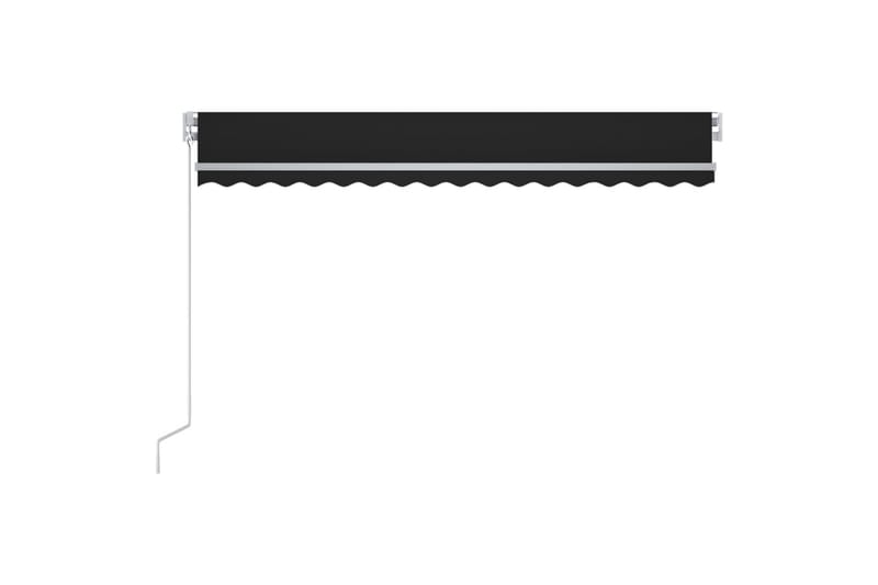 Manuaalisesti sisäänkelattava markiisi 450x350cm antrasiitti - Puutarhakalusteet - Aurinkosuoja - Markiisi
 - Terassimarkiisi