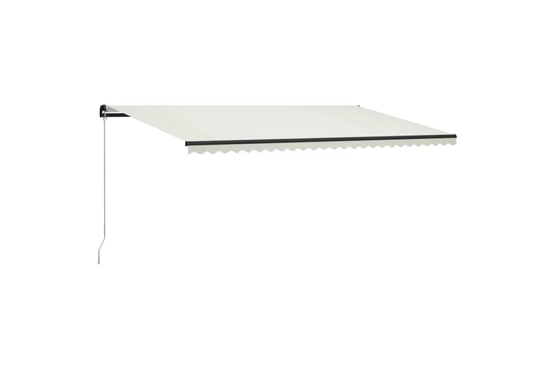 Manuaalisesti sisäänkelattava markiisi 600x300 cm kerma - Puutarhakalusteet - Aurinkosuoja - Markiisi
 - Terassimarkiisi
