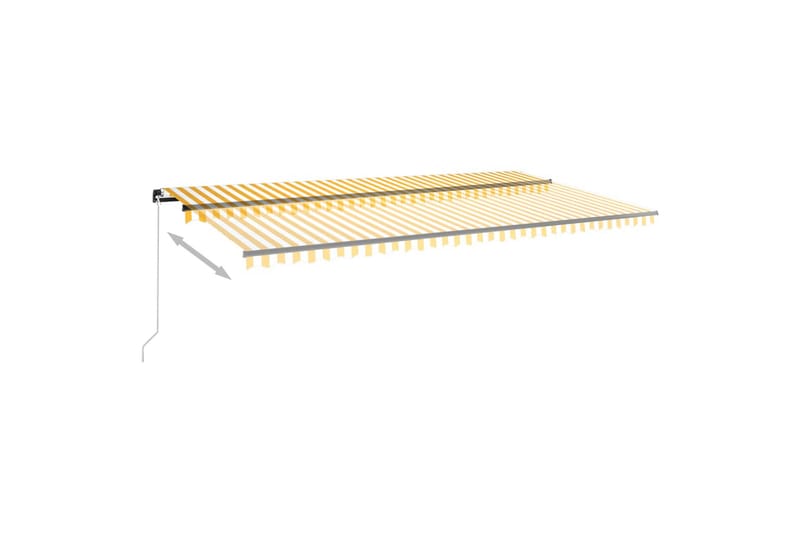 Manuaalisesti sisäänkelattava markiisi 600x350cm - Puutarhakalusteet - Aurinkosuoja - Markiisi
 - Terassimarkiisi