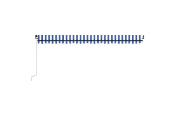Manuaalisesti sisäänkelattava markiisi LED 500x350 cm - Puutarhakalusteet - Aurinkosuoja - Markiisi
 - Terassimarkiisi