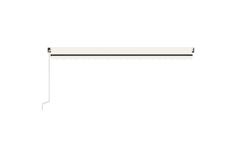 Manuaalisesti sisäänkelattava markiisi LED-valo 500x350cm - Puutarhakalusteet - Aurinkosuoja - Markiisi
 - Terassimarkiisi