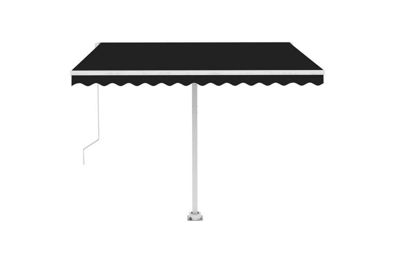 Markiisi LEDillä Mekaaninen 300x250 cm - Antrasiitti - Puutarhakalusteet - Aurinkosuoja - Markiisi
 - Terassimarkiisi