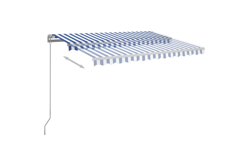 Markiisi LED/tuulisensori 3,5x2,5 m - Puutarhakalusteet - Aurinkosuoja - Markiisi
 - Terassimarkiisi