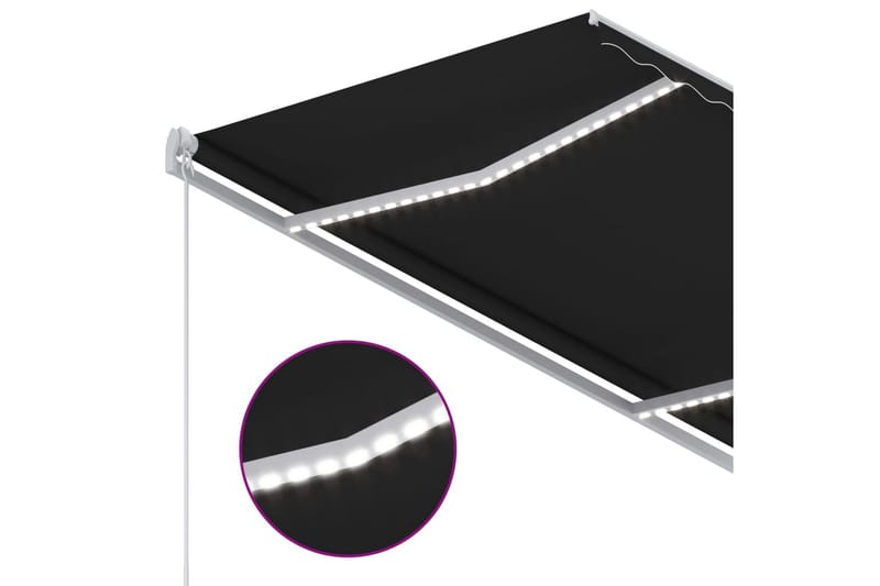 Markiisi LED/tuulisensori 3,5x2,5 m - Puutarhakalusteet - Aurinkosuoja - Markiisi
 - Terassimarkiisi