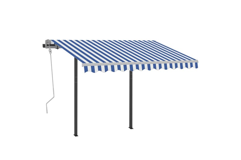 Markiisi Sisäänkelattava LED/tuulisensori 3x2,5 m - Led - Puutarhakalusteet - Aurinkosuoja - Markiisi
 - Terassimarkiisi