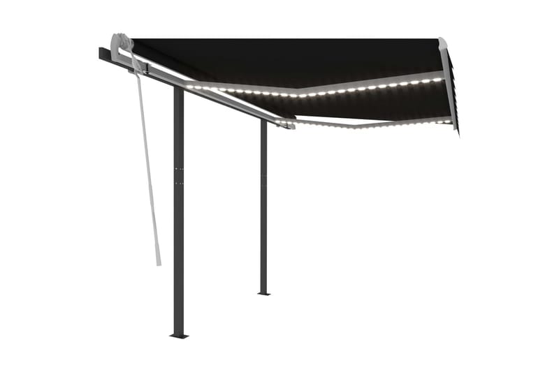 Markiisi Sisäänkelattava LED/tuulisensori 3x2,5 m - Led - Puutarhakalusteet - Aurinkosuoja - Markiisi
 - Terassimarkiisi