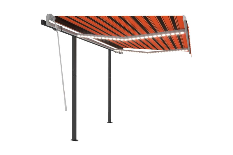 Markiisi Sisäänkelattava LED/tuulisensori 3x2,5 m - Led - Puutarhakalusteet - Aurinkosuoja - Markiisi
 - Terassimarkiisi
