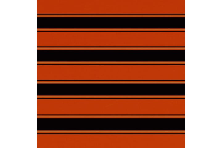 Markiisikangas oranssi ja ruskea 300x250 cm - Markiisi
 - Ikkunamarkiisi - Ikkunatarvikkeet