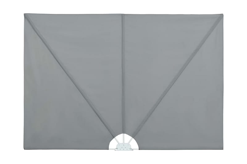 Kokoontaittuva terassin sivumarkiisi harmaa 300x150 cm - Harmaa - Puutarhakalusteet - Aurinkosuoja - Markiisi
 - Parvekemarkiisi