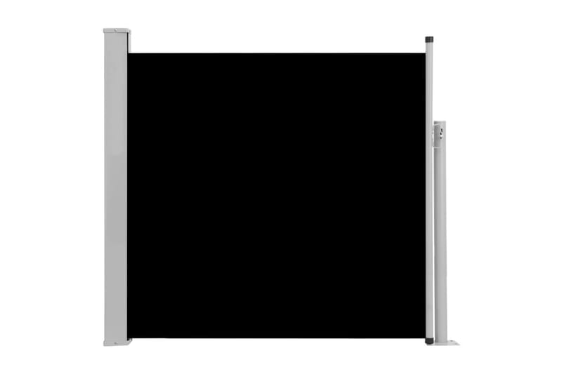 Sisäänvedettävä terassin sivumarkiisi 170x300 cm musta - Musta - Puutarhakalusteet - Aurinkosuoja - Markiisi
 - Parvekemarkiisi