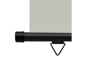 Parvekkeen sivumarkiisi 140x250 cm harmaa - Harmaa - Puutarhakalusteet - Aurinkosuoja - Markiisi