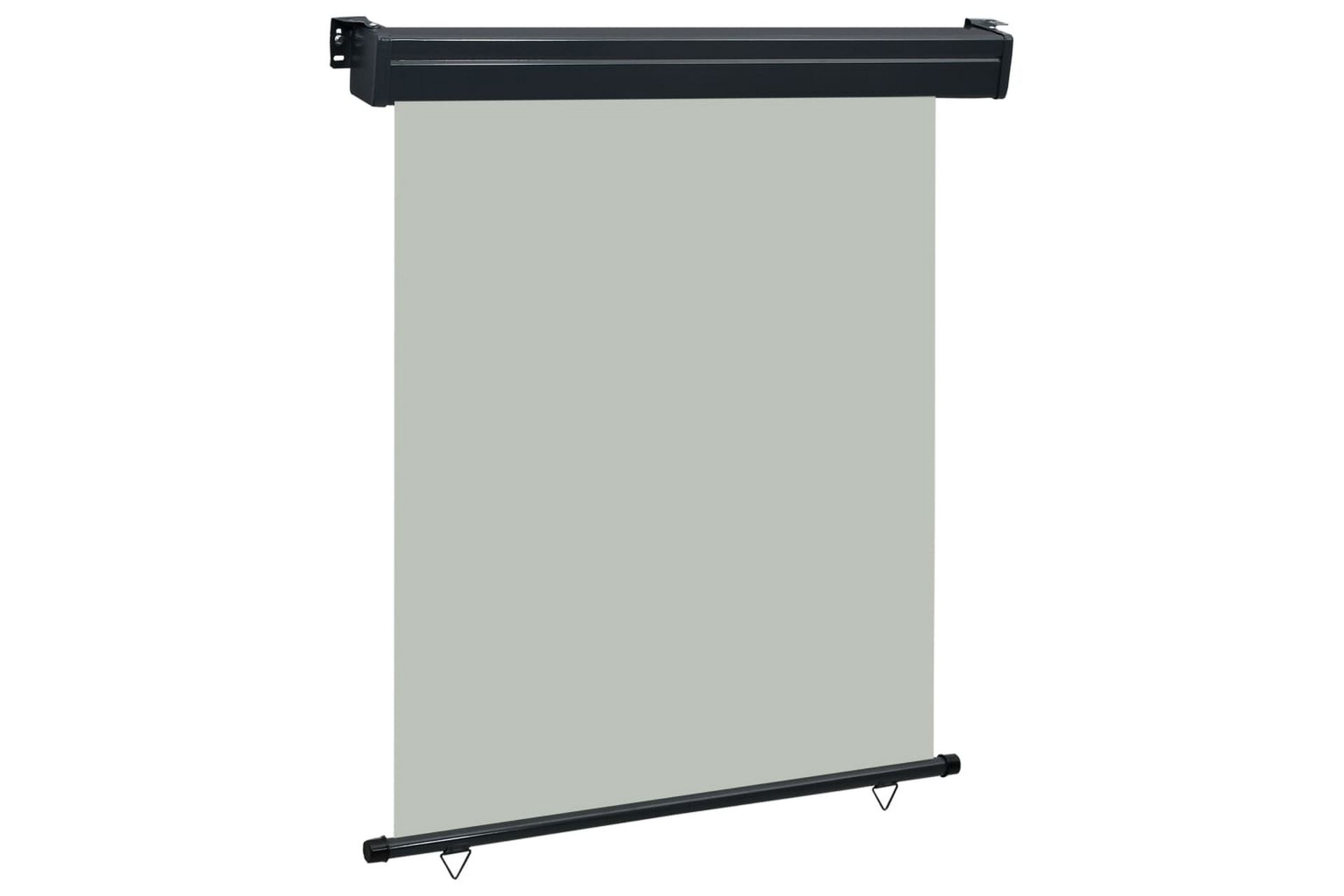 Parvekkeen sivumarkiisi 140x250 cm harmaa - Harmaa - Puutarhakalusteet - Aurinkosuoja - Markiisi