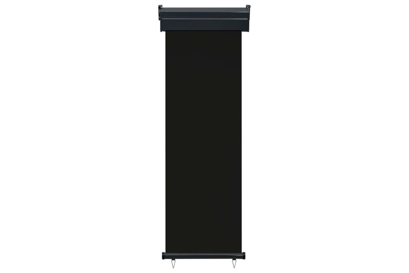 Parvekkeen sivumarkiisi 60x250 cm musta - Musta - Puutarhakalusteet - Aurinkosuoja - Markiisi