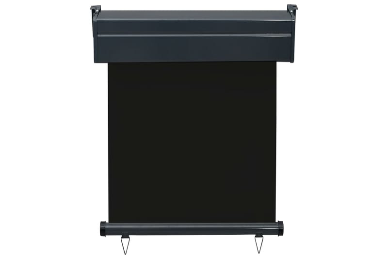 Parvekkeen sivumarkiisi 60x250 cm musta - Musta - Puutarhakalusteet - Aurinkosuoja - Markiisi