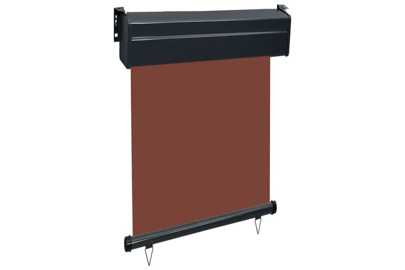 Parvekkeen sivumarkiisi 60x250 cm ruskea - Ruskea - Puutarhakalusteet - Aurinkosuoja - Markiisi