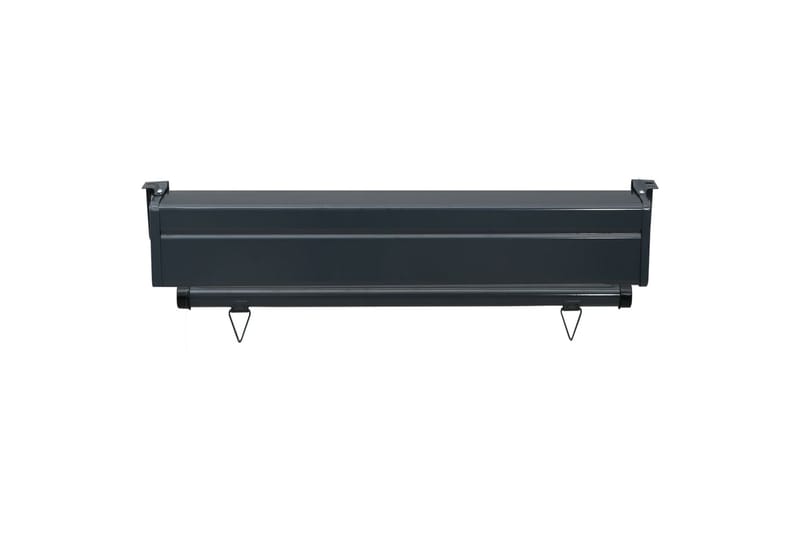 Parvekkeen sivumarkiisi 80x250 cm harmaa - Harmaa - Puutarhakalusteet - Aurinkosuoja - Markiisi