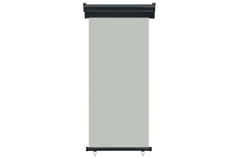 Parvekkeen sivumarkiisi 80x250 cm harmaa - Harmaa - Puutarhakalusteet - Aurinkosuoja - Markiisi