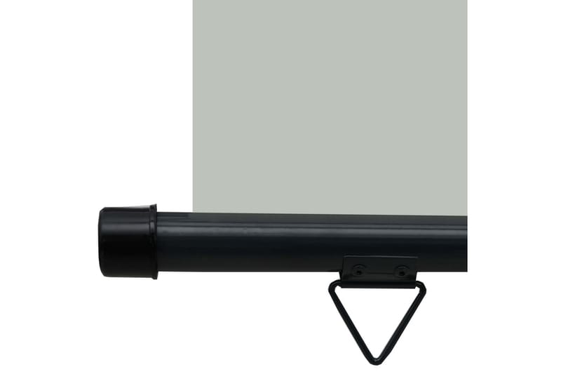 Parvekkeen sivumarkiisi 80x250 cm harmaa - Harmaa - Puutarhakalusteet - Aurinkosuoja - Markiisi