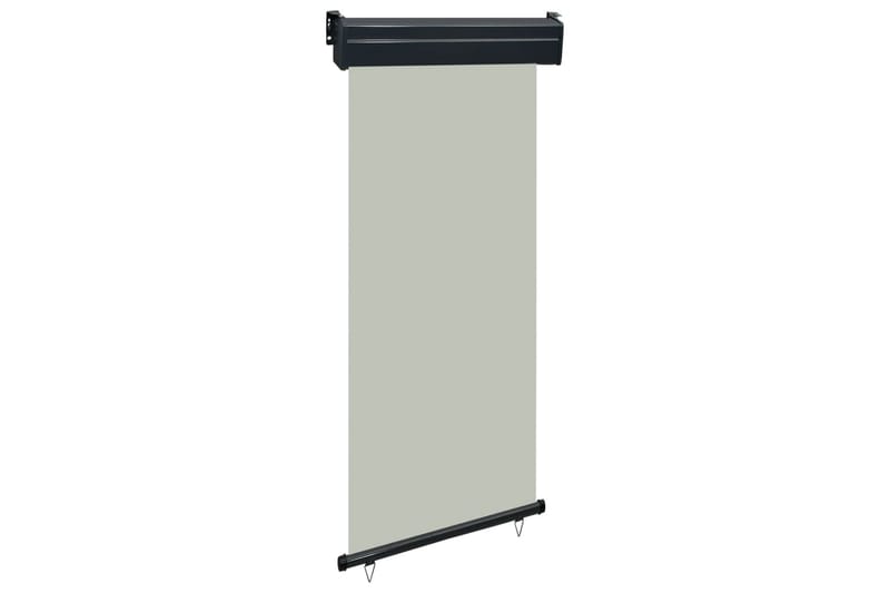 Parvekkeen sivumarkiisi 80x250 cm harmaa - Harmaa - Puutarhakalusteet - Aurinkosuoja - Markiisi
